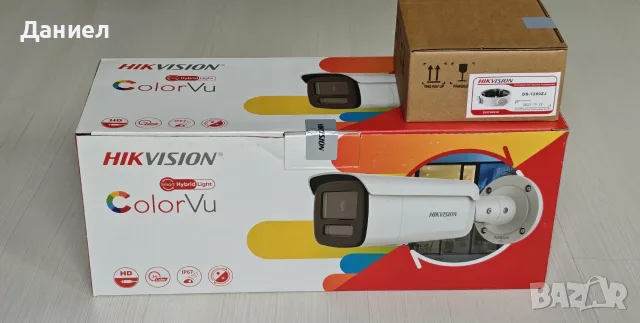8MP IP камера с микрофон и говорител Hikvision ColorVu DS-2CD2T87G2H-LISU/SL, снимка 2 - IP камери - 56045529