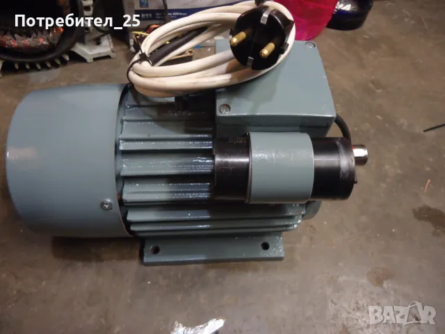 Монофазен ел.мотор 1,1KW - 2900 об/м., снимка 6 - Електродвигатели - 47818408