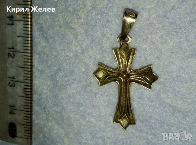 СТИЛНО ОРНАМЕНТИРАНО СРЕБЪРНО НАГРЪДНО КРЪСТЧЕ СРЕБРО 925 КРЪСТ МАЙСТОРСКА ИЗРАБОТКА 39930, снимка 14 - Колиета, медальони, синджири - 42425169