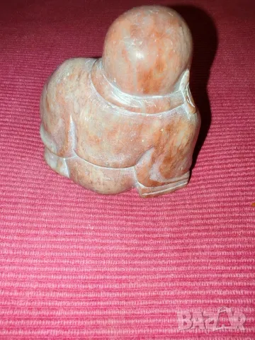 Стара китайска мраморна статуетка. , снимка 4 - Колекции - 49749509