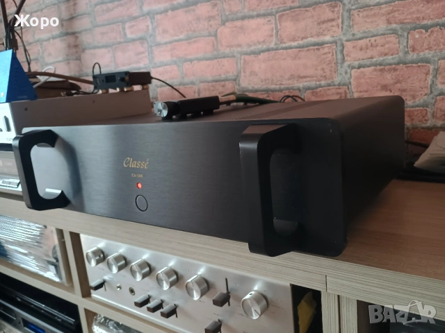 ⏯️Клип. Сlаssе са-100 full balanced dual mono power amp, снимка 5 - Ресийвъри, усилватели, смесителни пултове - 53957166