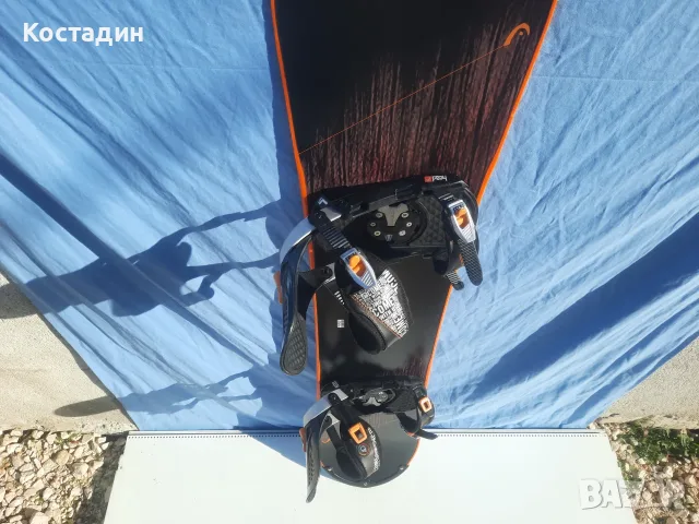 сноуборд  HEAD ROCKA FW 4D 163см.  +автомати, снимка 4 - Зимни спортове - 56484074