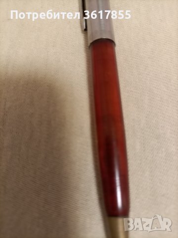 Ретро механичен молив  кехлибар , снимка 1