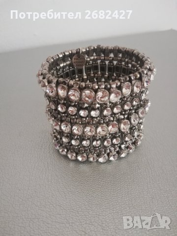 Philippe Audibert Paris Bracelet ГРИВНА СВАРАВОВСКИ, снимка 2 - Гривни - 30450369