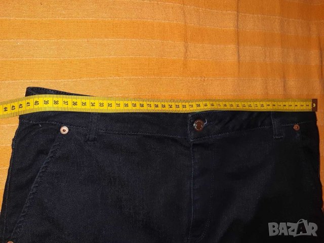 Черна дънкова пола на Beneton р-р 31, снимка 4 - Поли - 38413591