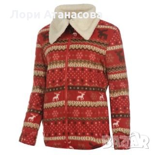 Lee Cooper Дамско Яке със зимни мотиви Casual Hooded Jacket Ladies , снимка 2 - Якета - 30540488