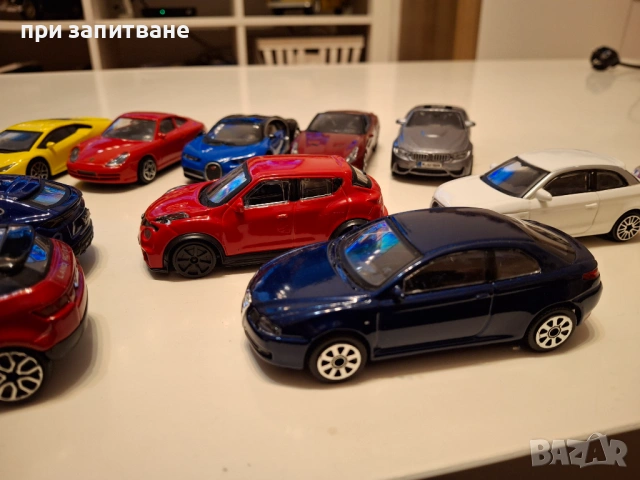 Burago 1/43, China, идеални, Audi, Fiat, Vw, BMW, Nissan, Alfa Romeo, Porsche, Lamborghini, Bugatti , снимка 9 - Колекции - 40956156