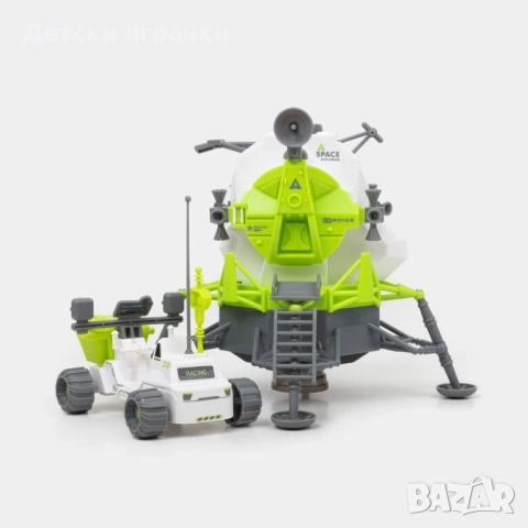 Детски игрален космически кораб с астронавти, със светлини , снимка 2 - Образователни игри - 53102147