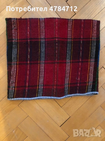 Битова ткана вълнена торбичка, калъфка, снимка 2 - Антикварни и старинни предмети - 54118739