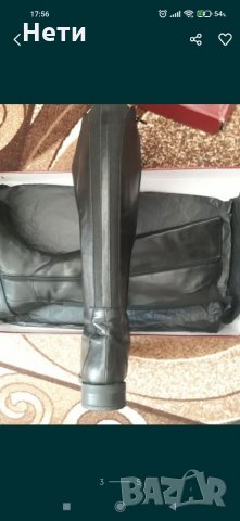 Дамски ботуши от естествена кожа!, снимка 3 - Дамски ботуши - 35007355