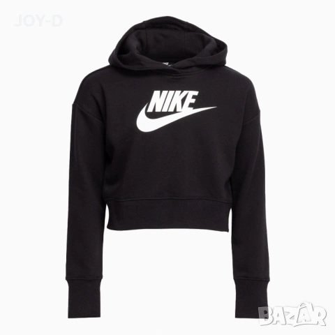 Nike къс суичър/худи/дамска блуза с качулка - С р., снимка 3 - Суичъри - 53888372