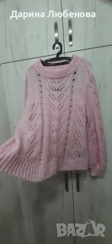 Прекрасен пуловер , снимка 1 - Блузи с дълъг ръкав и пуловери - 44789255