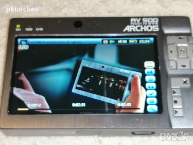 Ретро Мултимедия плеър Archos AV500 Mobile DVR, снимка 7 - Друга електроника - 44489572