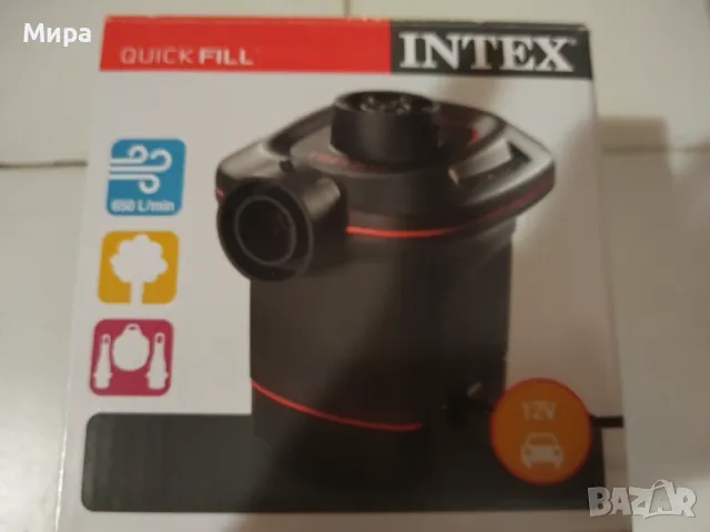 Надуваемо  легло+помпа , снимка 2 - Надуваеми легла - 49154119