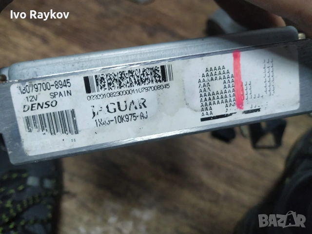 Компютър Двигател , ключ, четец , Jaguar X Type ECU , Denso 1X43-10K975-AJ , 1X4310K975AJ , снимка 5 - Части - 53369116