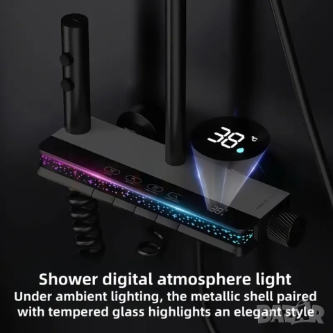 Представяме ти душ система с LED осветление от BB Construction, снимка 1