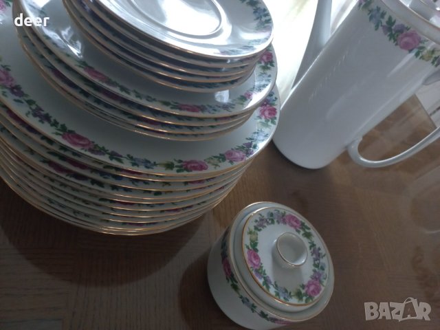 Фини полски порцеланиви чинии, снимка 3 - Чинии - 42674401