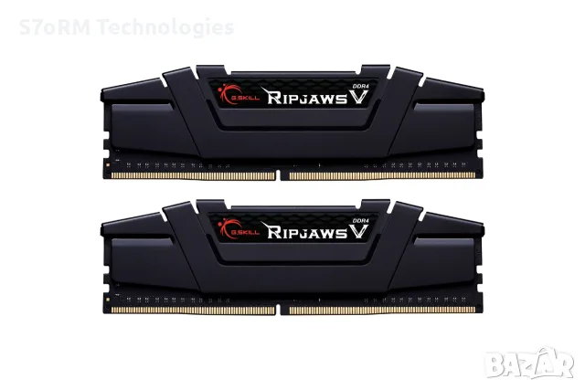 Гаранция! Ram памет G.SKILL Ripjaws V Black 32GB(2x16GB) DDR4 PC4-25600 3200MHz CL16