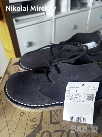 чисто нови Mango велур кларкове 27 номер 
