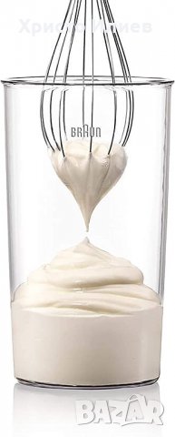 Пасатор Braun 3 в 1 Чопър Бъркалка 750W Метален накрайник, снимка 4 - Блендери - 39847729