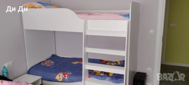 Двуетажно детско легло, снимка 2 - Спални и легла - 53950932