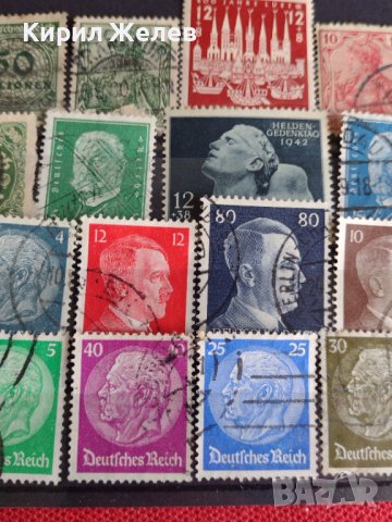 Колекционерски пощенски марки ДОЙЧЕ РАЙХ ХИТЛЕР за колекция - 19881, снимка 9 - Филателия - 36684412