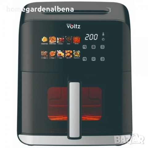 Еърфрайър Oliver Voltz OV51980CE — Хрупкаво и Вкусно с 80% По-Малко Мазнина!, снимка 5 - Фритюрници - 54055944