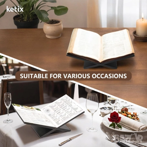 Дървена поставка за книги, снимка 4 - Други стоки за дома - 52964230