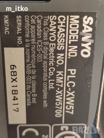 SANYO PLC-XW57 /проектор , снимка 10 - Плейъри, домашно кино, прожектори - 49298116