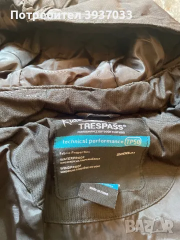 Зимно яке Trespass 2-3yrs, 92-98cm, снимка 5 - Детски якета и елеци - 47439947