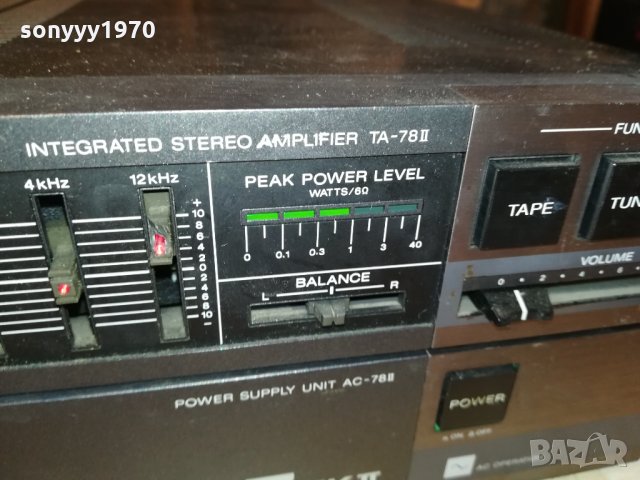 sony fh-7 mk ll power & ampli made in japan 0509211238, снимка 7 - Ресийвъри, усилватели, смесителни пултове - 34030478