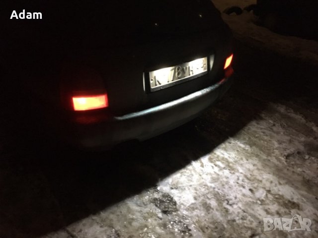 LED плафони регистрационен номер за Audi A3 8L A4 B5 с 18 SMD диода, снимка 6 - Аксесоари и консумативи - 24171687