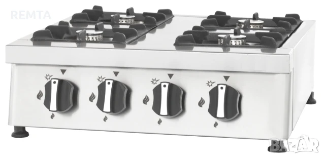 Газов котлон с 4 горелки (14kW) 57х68 см