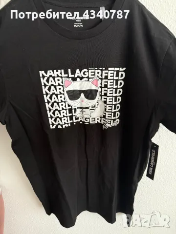 Оригинална тениска Karl Lagerfeld, снимка 1 - Тениски - 48476790