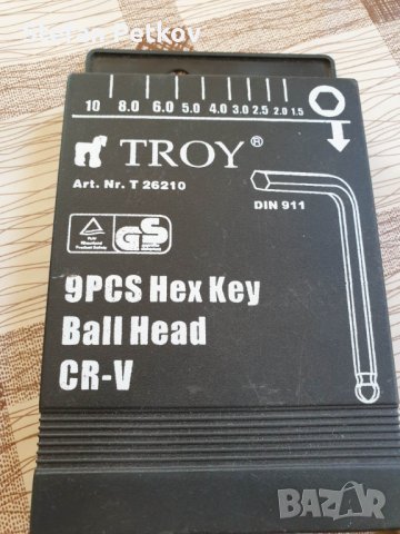 9 PCS шестостенен ключ топка глава cr-v