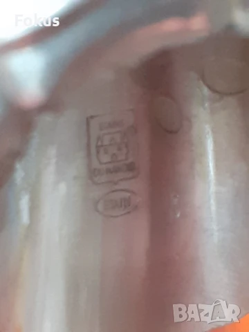 Прекрасна кана графа посребрена маркирана Dumanoir Etain, снимка 7 - Антикварни и старинни предмети - 50918929