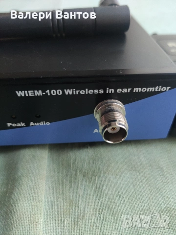 HED Audio WIEM-100 Wireless in ear monitor , снимка 2 - Ресийвъри, усилватели, смесителни пултове - 53326536