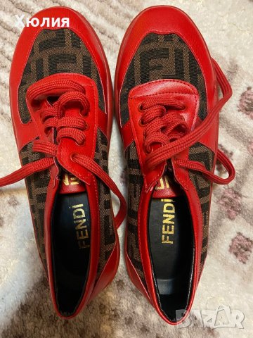 Дамски обувки Fendi, снимка 5 - Дамски ежедневни обувки - 40051157