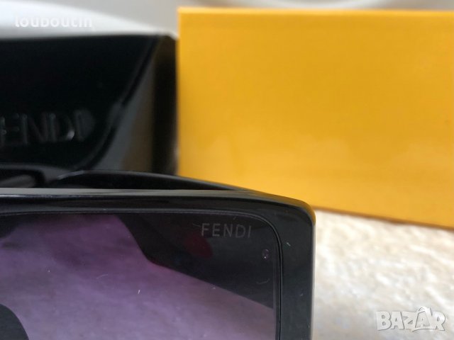 Fendi 2022 дамски слънчеви очила маска с лого, снимка 12 - Слънчеви и диоптрични очила - 38151847