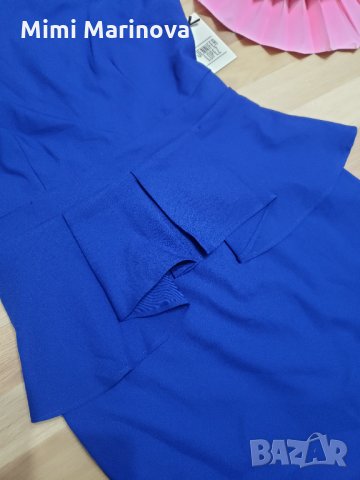 Синя рокля Jennifer lopez , снимка 3 - Рокли - 30494419