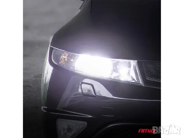 LED крушки AMiO F25 Pro Black H8 6000K 68W 12-24V CANBUS, снимка 3 - Аксесоари и консумативи - 55868702