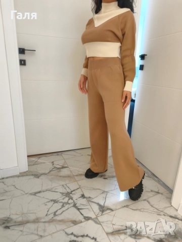 Нов бежов комплект, снимка 2 - Комплекти - 52793638