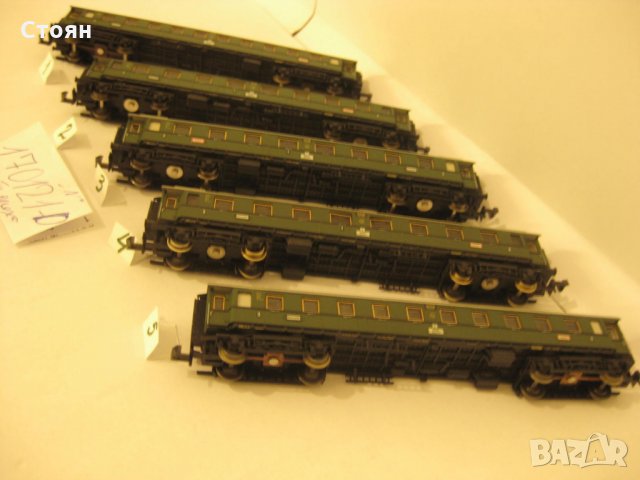 170121 - D , Минитрикс, Германия, мащаб 1:160 , N, 2-ра, трета епоха, снимка 5 - Колекции - 31459792