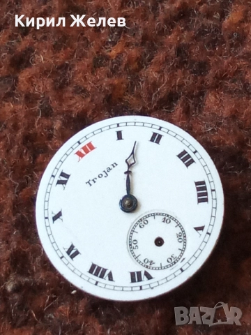 Механизъм с циферблат от стар ръчен часовник 51397, снимка 5 - Мъжки - 52252942