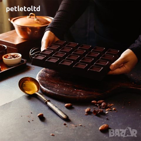 Черен шоколад със Стевия без захар БЛОК 900ГР. Какао 92% Какаови зърна от Еквадор, eритритол, стевия, снимка 1 - Обзавеждане на кухня - 44616474
