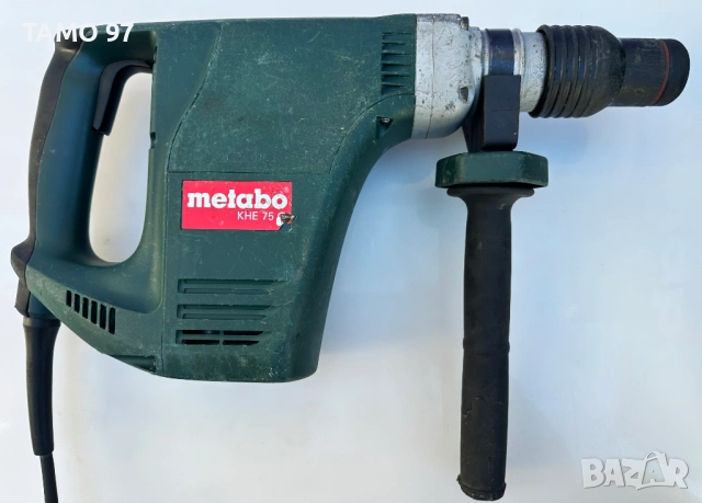 METABO KHE 75 - Мощен комбиниран перфоратор 1150W 10J, снимка 4 - Перфоратори - 53144642