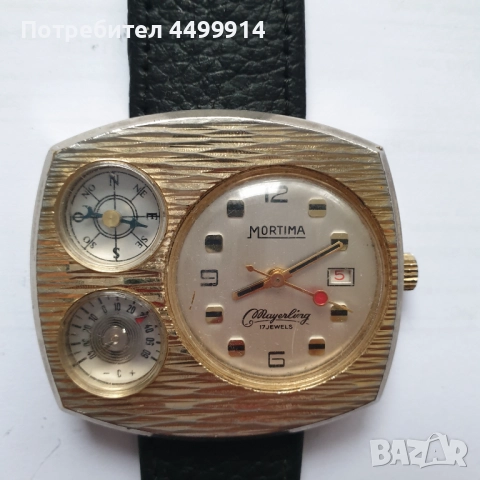 Много специален и рядък механичен часовник Mortima Mayerling, снимка 2 - Антикварни и старинни предмети - 51869284