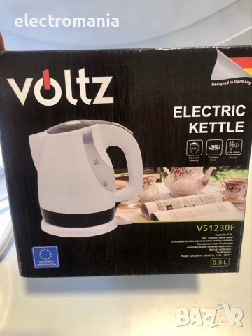 електрическа кана ,Voltz’ V51230F 0,9л, снимка 2 - Кани - 38970262