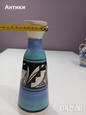 Прекрасна Ваза Антична от племето Ute и Navajo, снимка 9 - Вази - 52527123