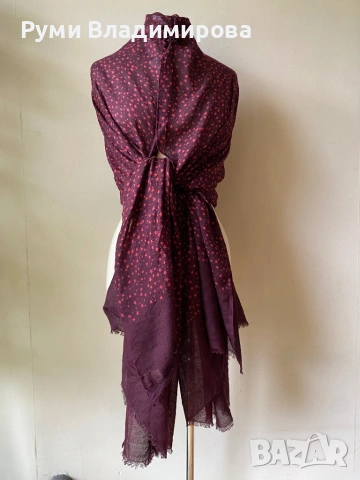 Шал Beck Sondergaard от коприна, вълна, памук, модал и кашмир/ различни видове , снимка 4 - Шалове - 54198580